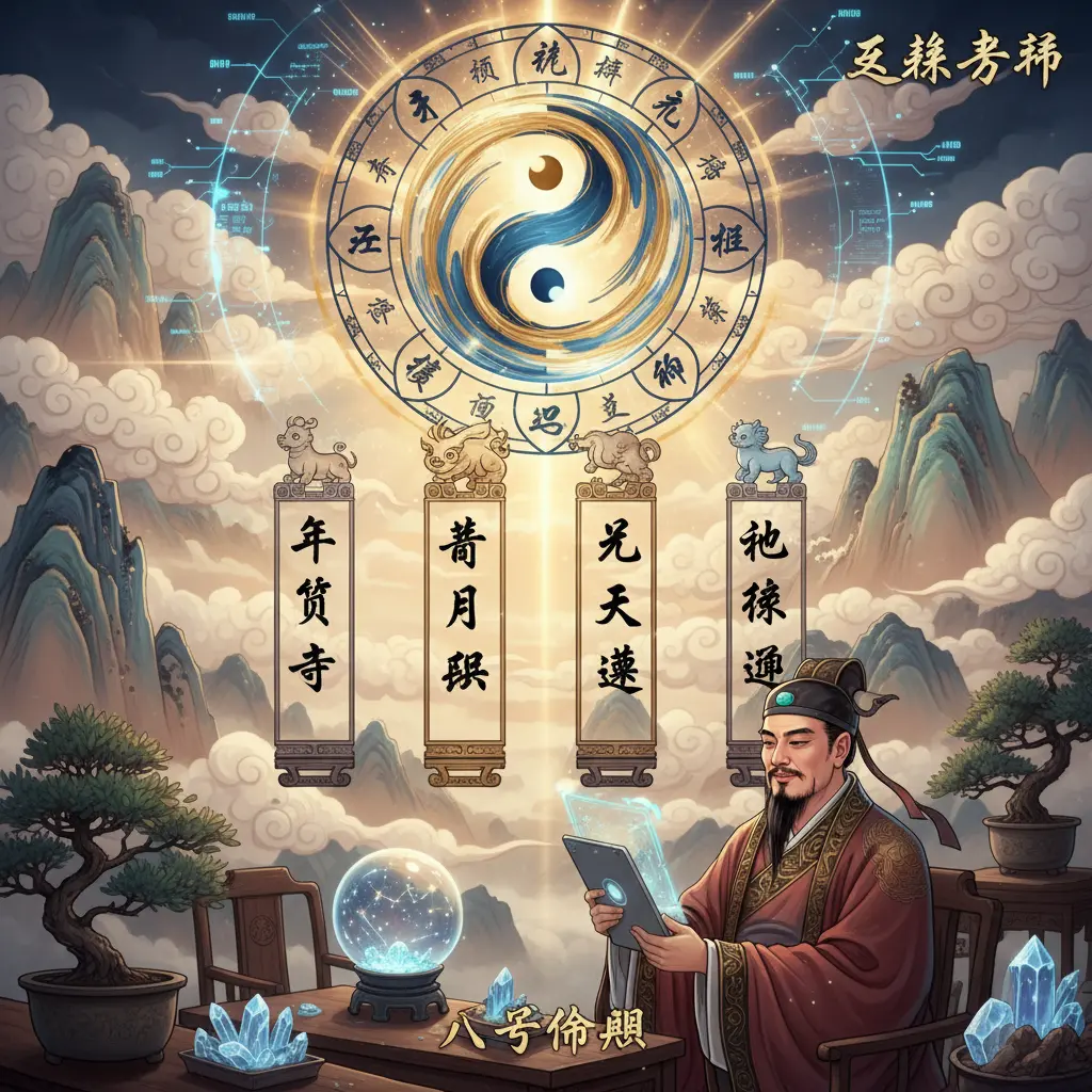 玄燊師傅 - 八字命盤